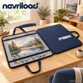 navriload™ GrandFolio Large Puzzle Carry Case — 36 × 26-Inch Removable Jigsaw Board, Storage Portfolio & Cover